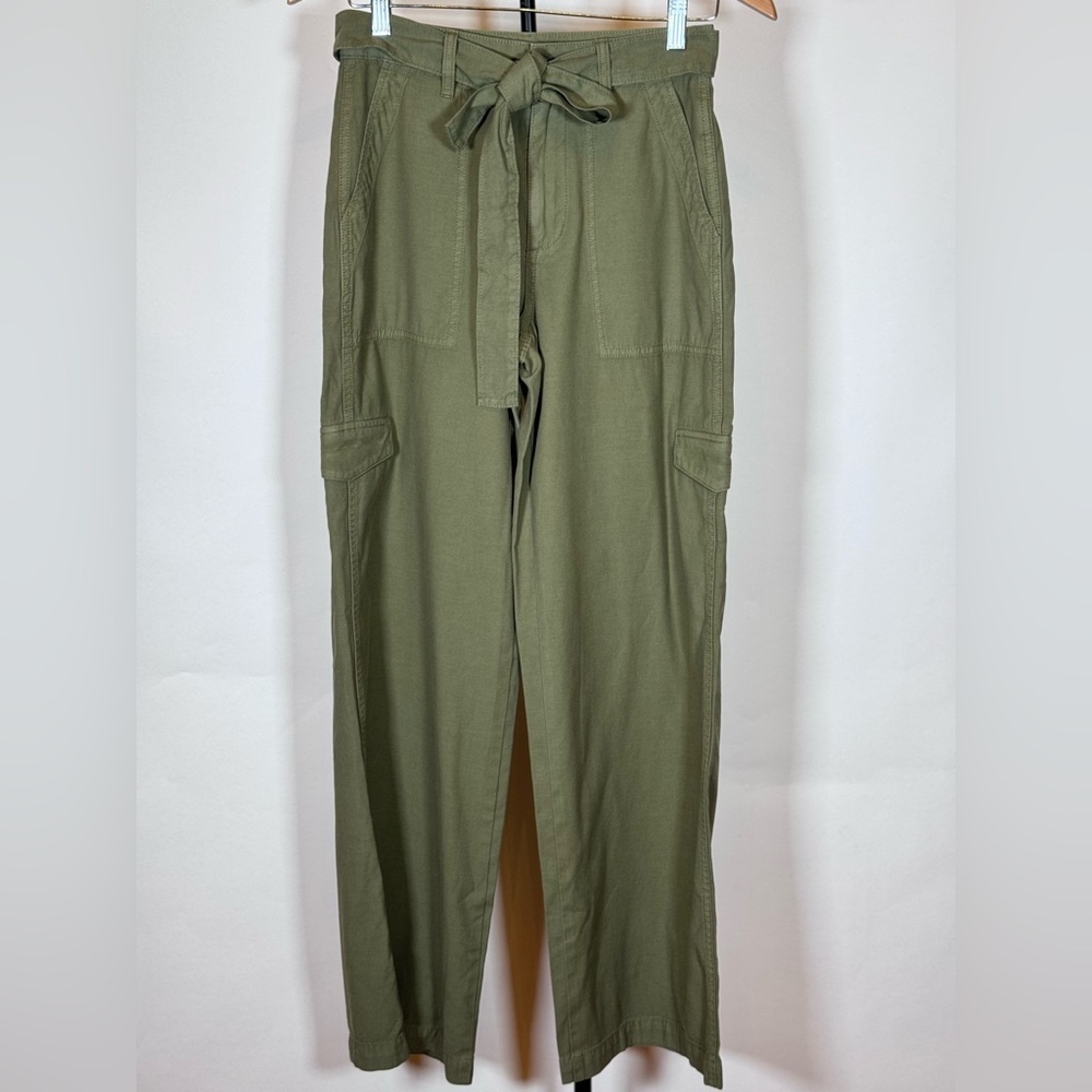 NWOT Madewell Griff Superwide-Leg Cargo Pants in Garment Dye - Picture 5 of 7